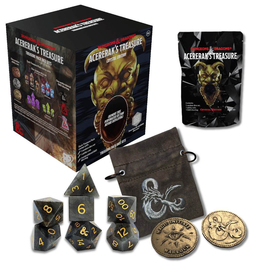 Acererak's Treasure Crystal Edition Dice Pack image 0